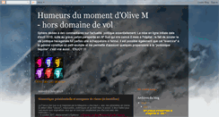 Desktop Screenshot of humeurs-olivem.blogspot.com