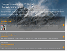 Tablet Screenshot of humeurs-olivem.blogspot.com