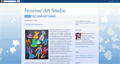 Desktop Screenshot of jessrineartstudio.blogspot.com