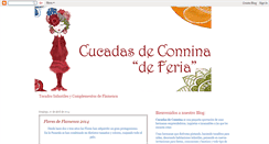 Desktop Screenshot of cucadasdeconnina.blogspot.com