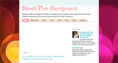 Desktop Screenshot of meetthegorgeous.blogspot.com