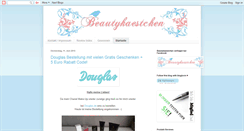Desktop Screenshot of beautykaestchen.blogspot.com