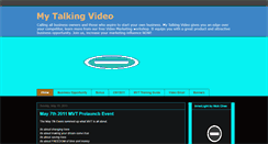 Desktop Screenshot of mytalkingvideo.blogspot.com