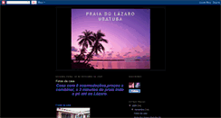 Desktop Screenshot of praiatemporadaubatuba.blogspot.com