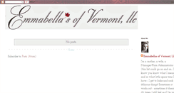 Desktop Screenshot of emmabellasofvermont.blogspot.com