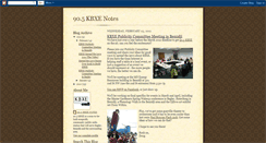 Desktop Screenshot of kbxe.blogspot.com