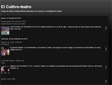 Tablet Screenshot of elcultivo-teatro.blogspot.com