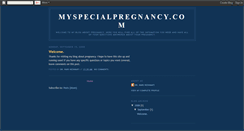 Desktop Screenshot of myspecialpregnancy.blogspot.com