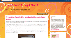 Desktop Screenshot of chrisspacecreations.blogspot.com
