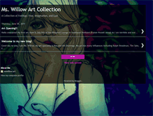 Tablet Screenshot of mswillowart.blogspot.com
