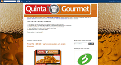 Desktop Screenshot of amigosdaquintagourmet.blogspot.com