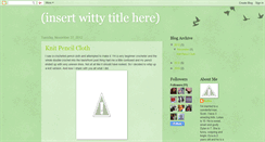 Desktop Screenshot of kjerlandsen.blogspot.com