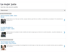 Tablet Screenshot of lamujerjusta.blogspot.com