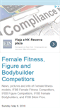 Mobile Screenshot of femalefitnessfigurebodybuilders.blogspot.com