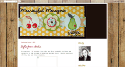 Desktop Screenshot of meaningfulmenagerie.blogspot.com