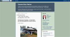 Desktop Screenshot of chowanriver.blogspot.com