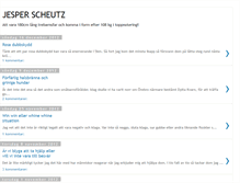 Tablet Screenshot of jesperscheutz.blogspot.com