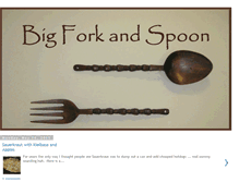 Tablet Screenshot of bigforkandspoon.blogspot.com