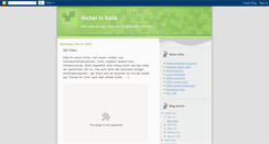 Desktop Screenshot of michel-in-italia.blogspot.com