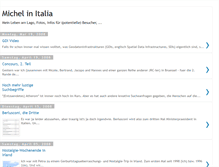 Tablet Screenshot of michel-in-italia.blogspot.com