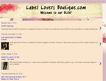 Tablet Screenshot of labelloversboutique.blogspot.com