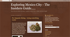 Desktop Screenshot of 3viewsofmexicocity.blogspot.com