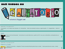 Tablet Screenshot of ealeatorio.blogspot.com