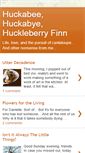 Mobile Screenshot of huckabeehuckabyehuckleberryfinn.blogspot.com