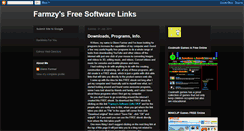 Desktop Screenshot of farmzysfreesoftwarelinks.blogspot.com