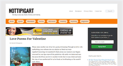 Desktop Screenshot of nottipigart.blogspot.com