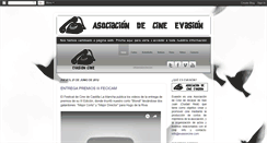 Desktop Screenshot of evasioncine.blogspot.com