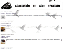 Tablet Screenshot of evasioncine.blogspot.com