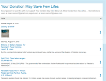 Tablet Screenshot of flooddonation.blogspot.com