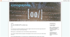 Desktop Screenshot of iconographilia.blogspot.com