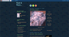 Desktop Screenshot of angelasrantandrave.blogspot.com