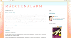 Desktop Screenshot of maedchenalarm.blogspot.com