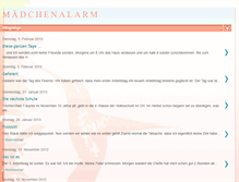 Tablet Screenshot of maedchenalarm.blogspot.com