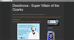 Desktop Screenshot of desdinova-supervillainoftheozarks.blogspot.com