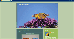 Desktop Screenshot of hetmaarhuisje.blogspot.com
