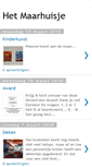 Mobile Screenshot of hetmaarhuisje.blogspot.com