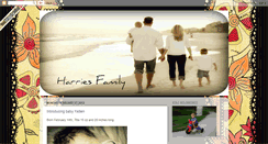 Desktop Screenshot of harriesfamily.blogspot.com