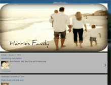 Tablet Screenshot of harriesfamily.blogspot.com