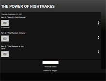 Tablet Screenshot of curtisnightmare.blogspot.com