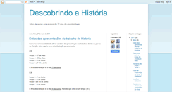 Desktop Screenshot of conhecehistoria.blogspot.com