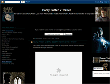 Tablet Screenshot of harry-potter-7-movie-trailer.blogspot.com