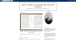 Desktop Screenshot of jamcgrathfamily.blogspot.com