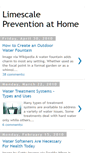 Mobile Screenshot of limescale-prevention.blogspot.com