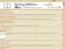 Tablet Screenshot of dhassharepointsolutions.blogspot.com