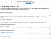 Tablet Screenshot of everythingwrx.blogspot.com