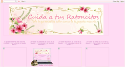 Desktop Screenshot of cuidaatusratoncitos.blogspot.com